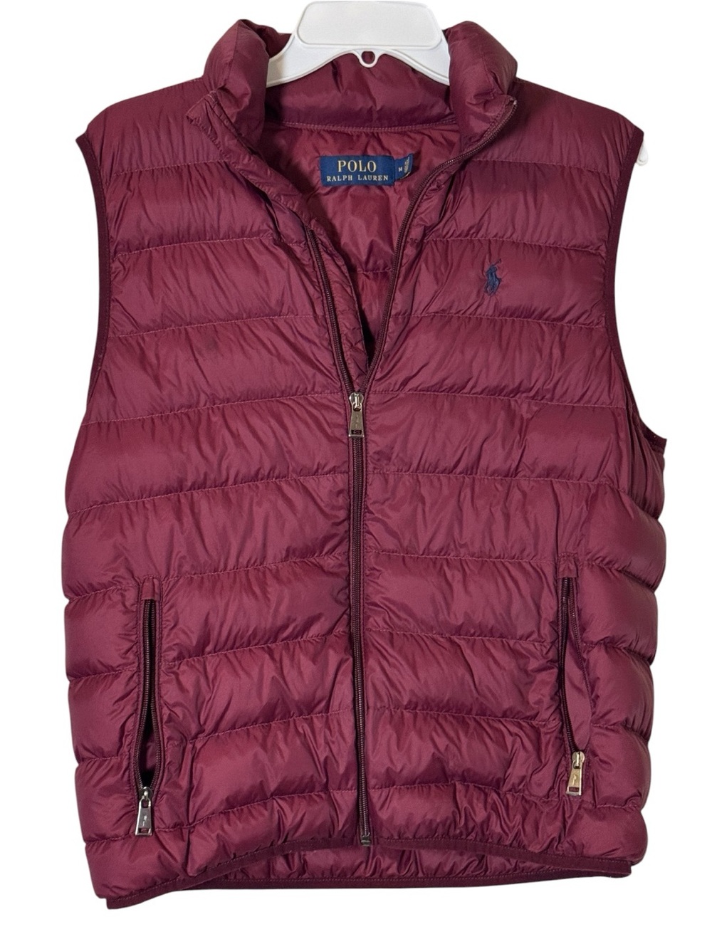 Polo Ralph Lauren Women’s Quilted Puffer Vest Packable Classic Size Medium